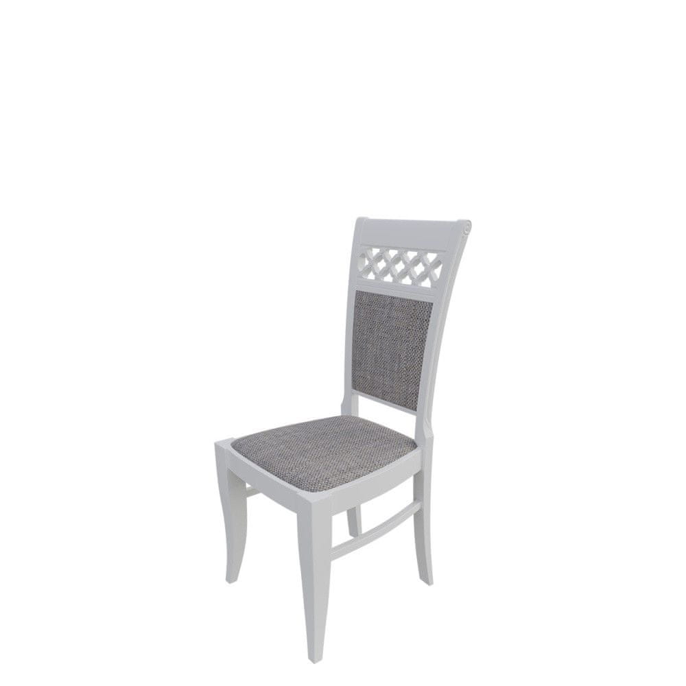 Veneti Jedálenská stolička MOVILE 29 - biela / šedá 2
